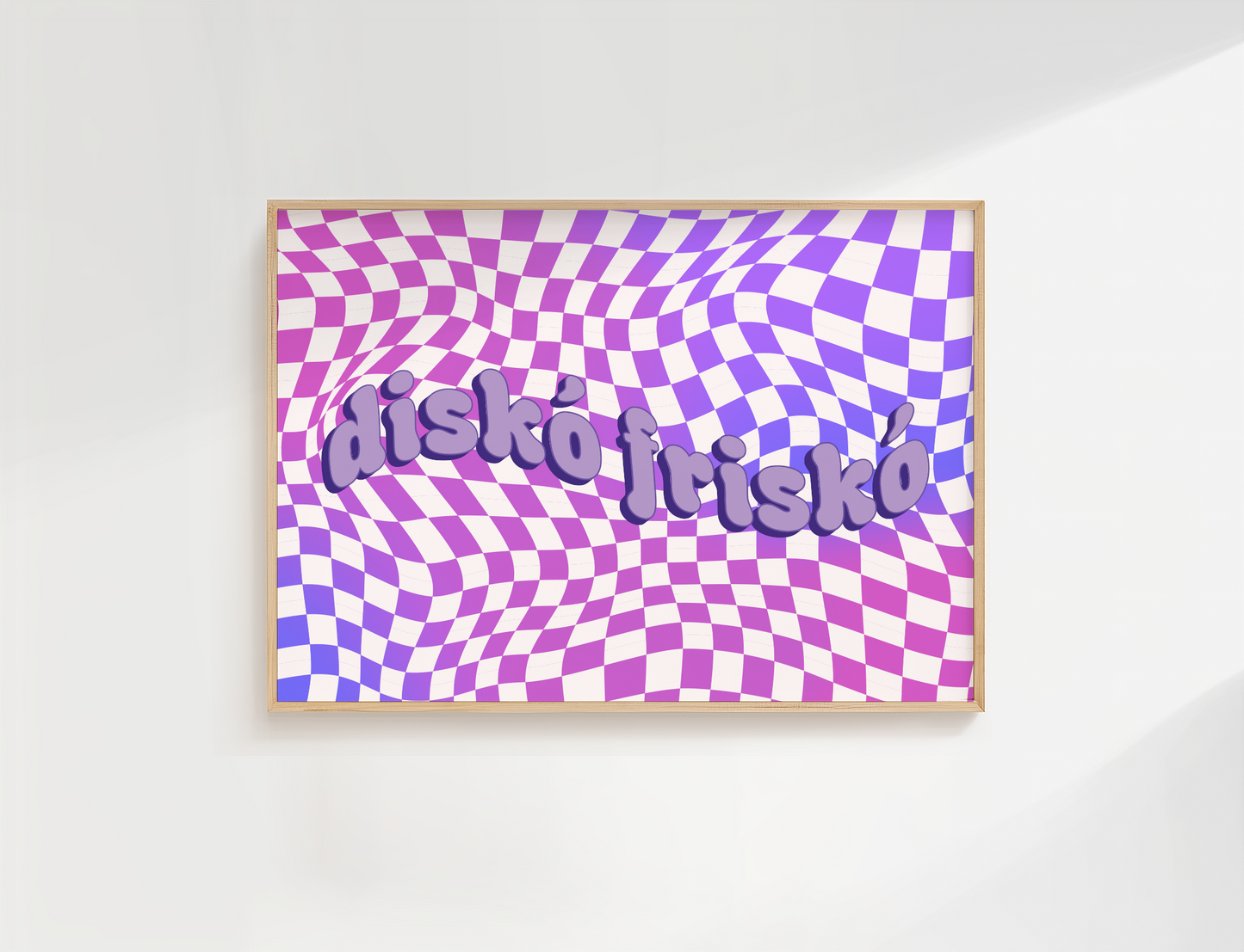 diskó friskó - Plakat