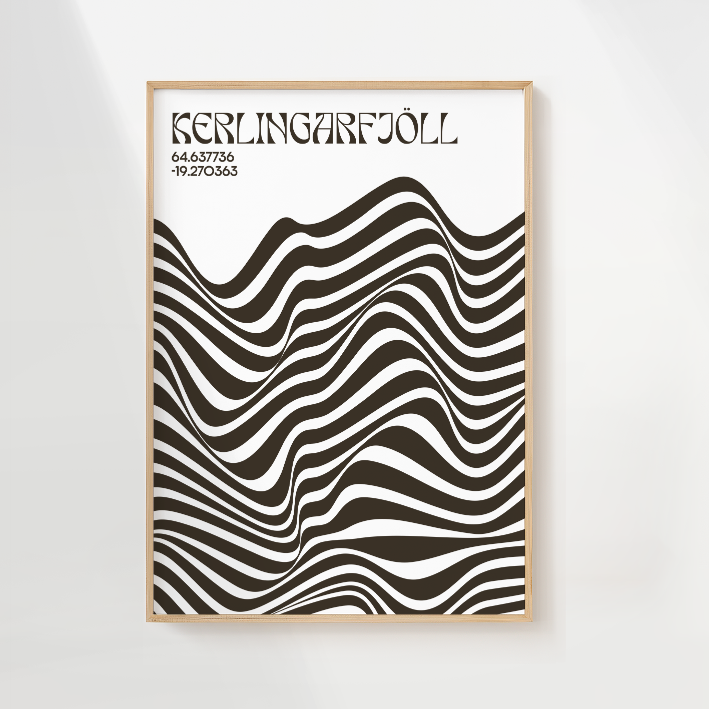 KERLINGARFJÖLL - Plakat