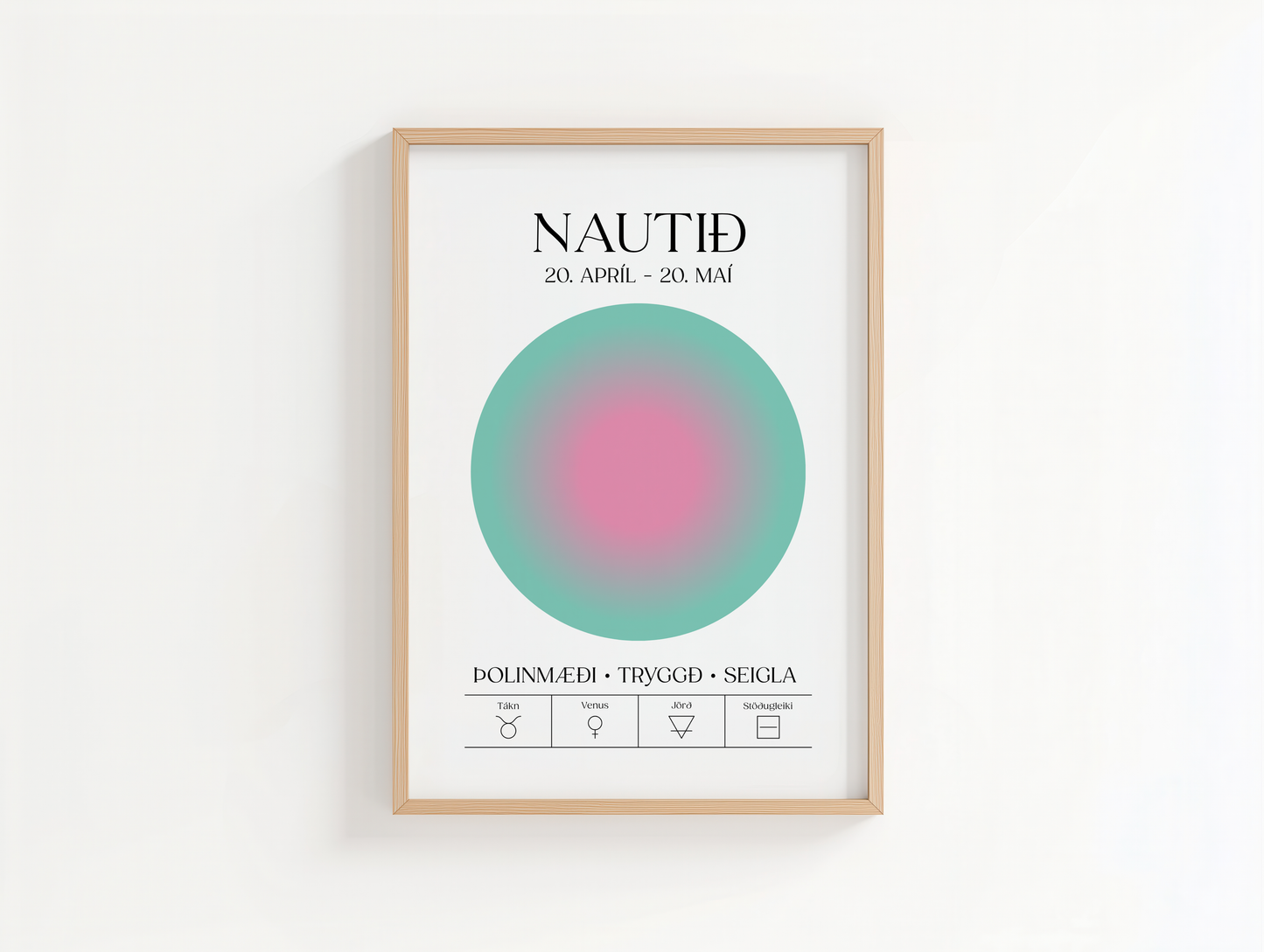 Nautið - Plakat