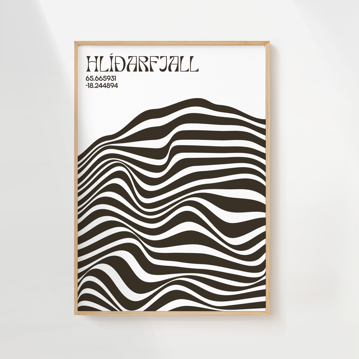 HLÍÐARFJALL - Plakat