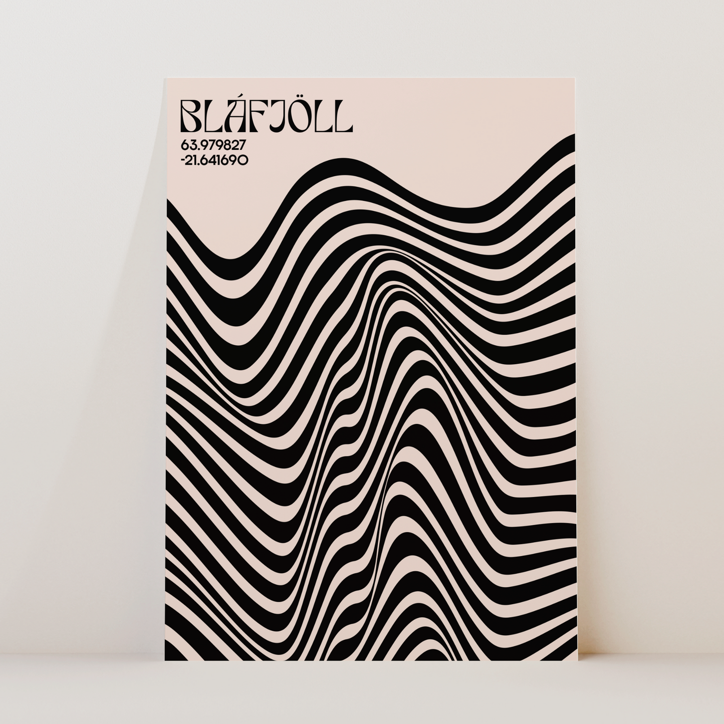 BLÁFJÖLL - Plakat