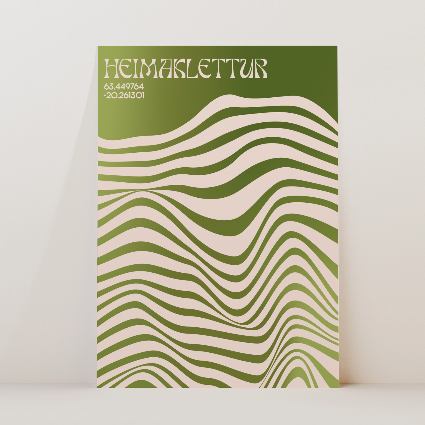 HEIMAKLETTUR - Plakat