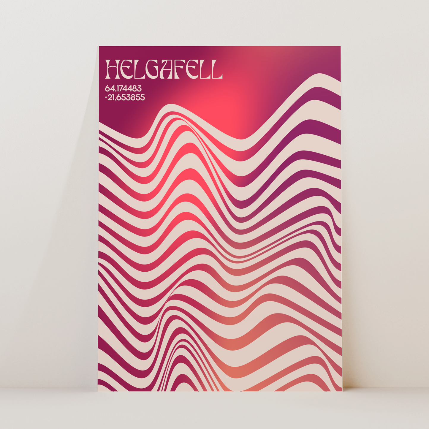 HELGAFELL - Plakat