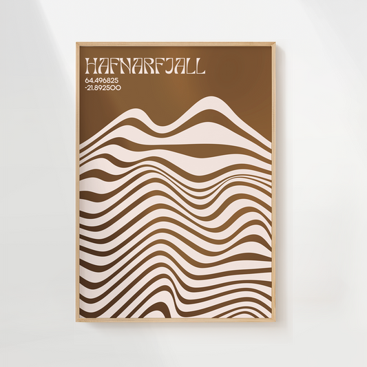 HAFNARFJALL - Plakat