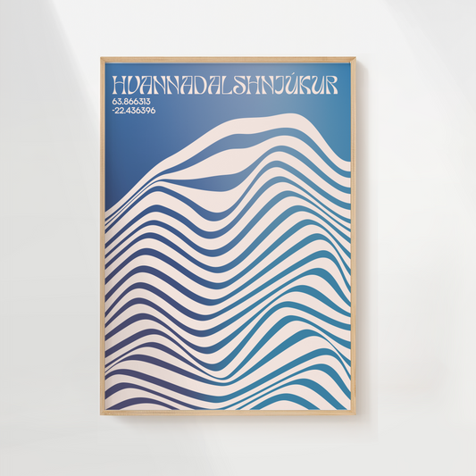 HVANNADALSHNJÚKUR - Plakat