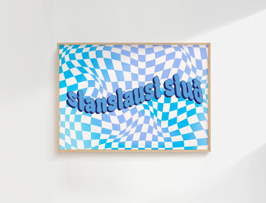 stanslaust stuð - Plakat
